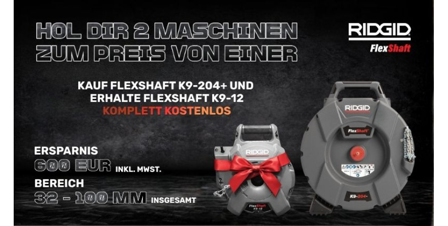 RIDGID FlexShaft kampaň